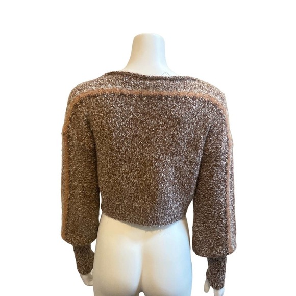 NWOT FREE PEOPLE Snowflake Sweater, size extra small - Picture 7 of 13